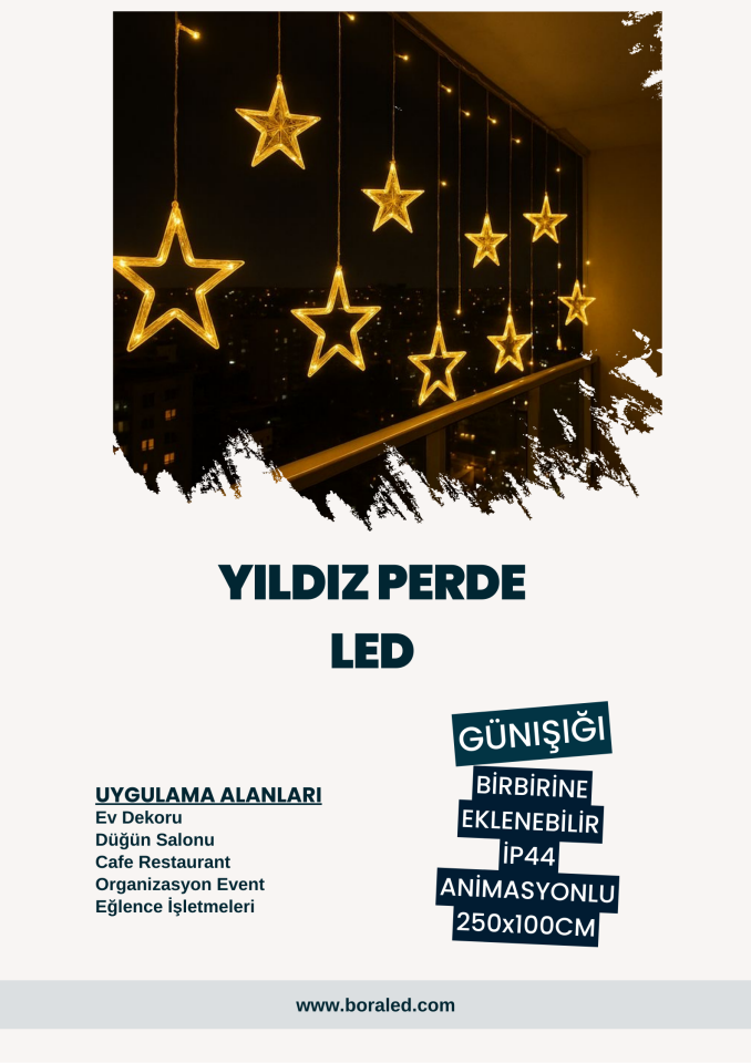 YILDIZ SAÇAK LED GÜNIŞIĞI