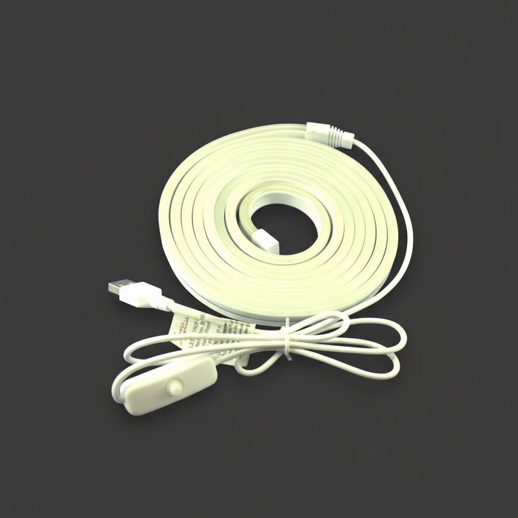 USB BAĞLANTILI GÜNIŞIĞI NEON LED