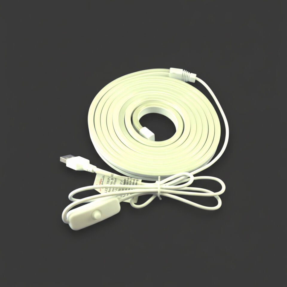 USB BAĞLANTILI GÜNIŞIĞI NEON LED