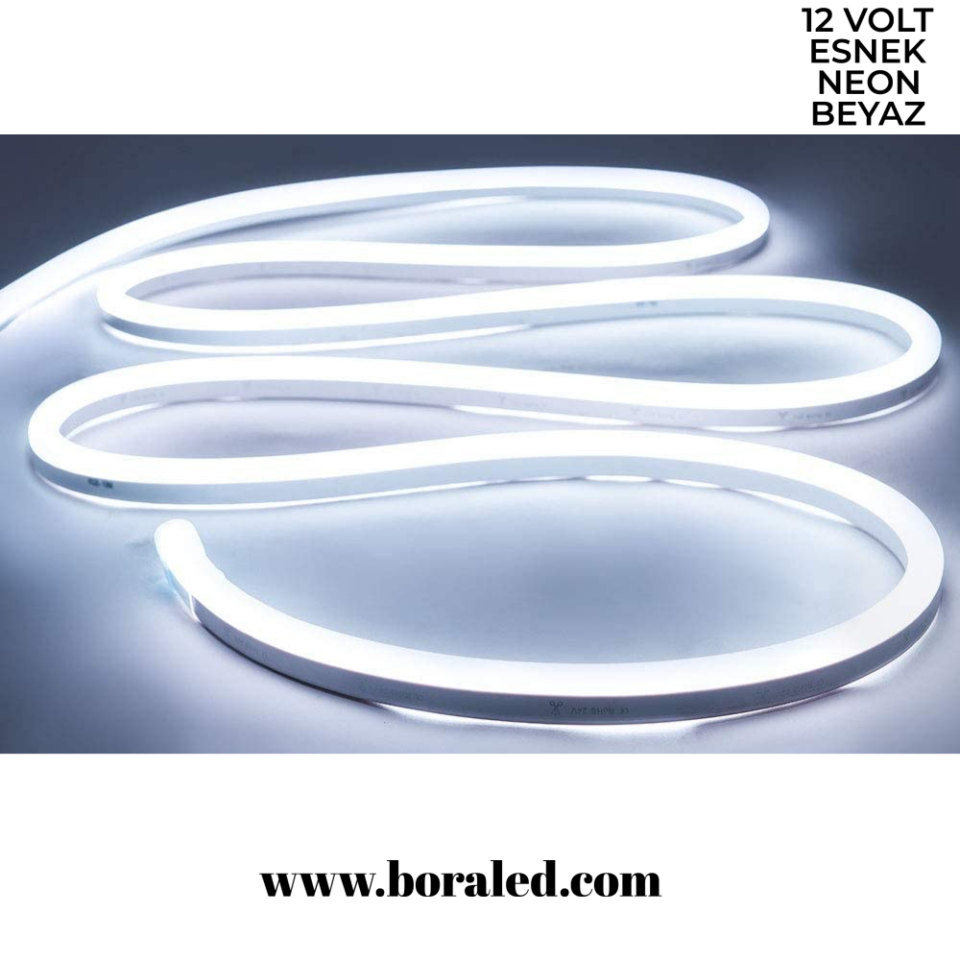 12 VOLT NEON BEYAZ 6500K