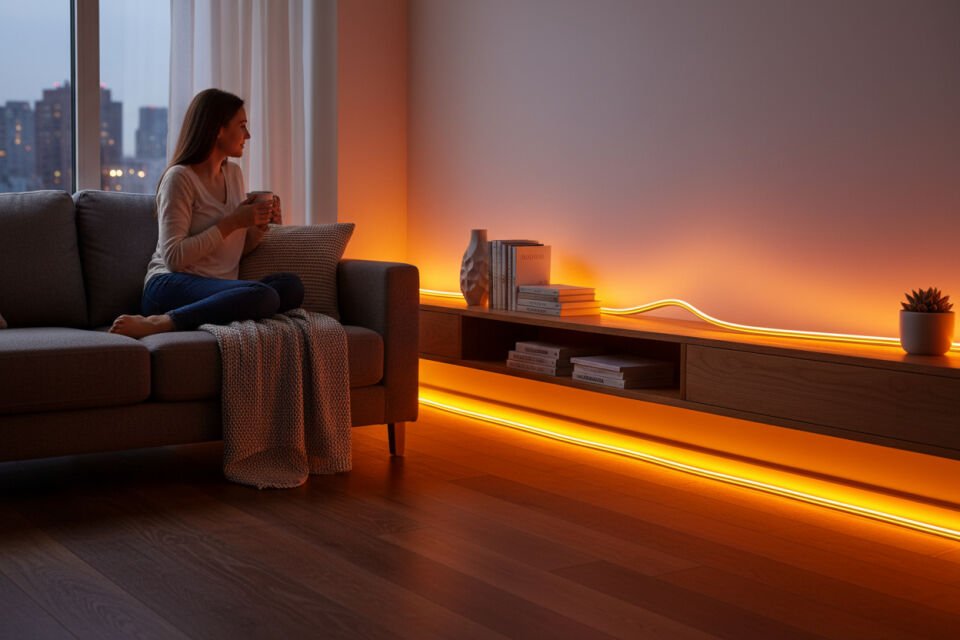 12 VOLT NEON AMBER