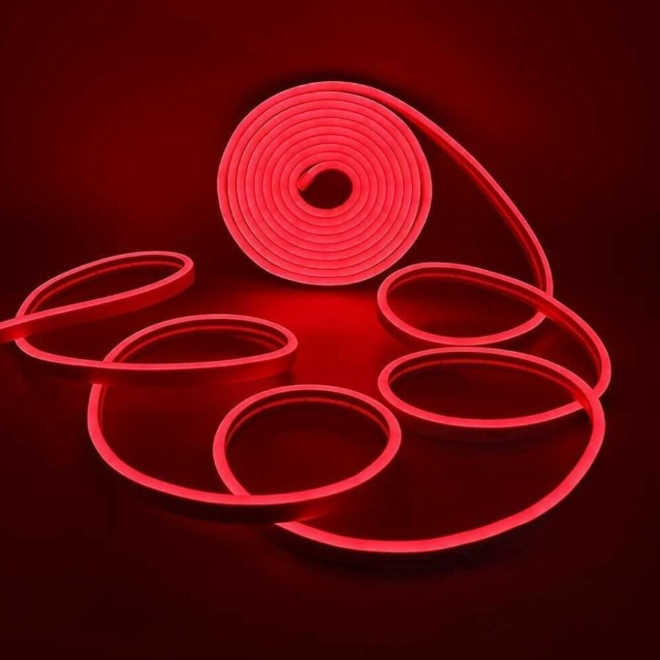 12 VOLT NEON KIRMIZI