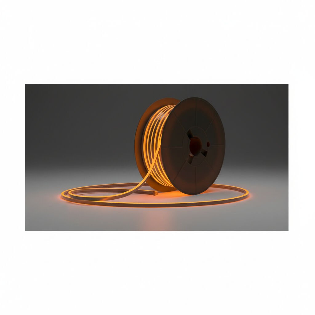 24 VOLT NEON AMBER