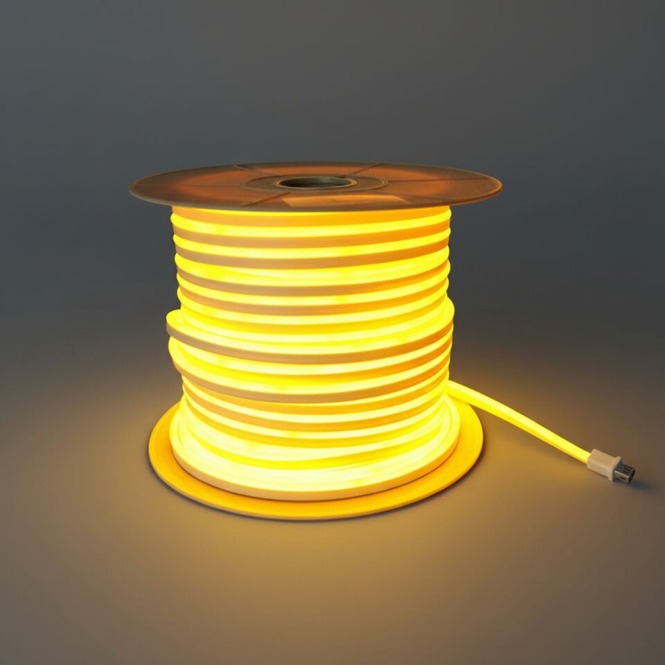220 VOLT NEON LED AMBER