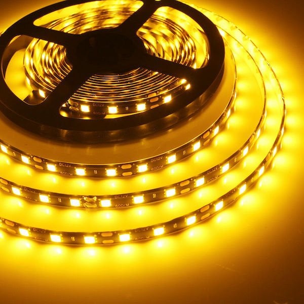 12 VOLT DIŞ MEKAN 3 ÇİP ŞERİT LED AMBER
