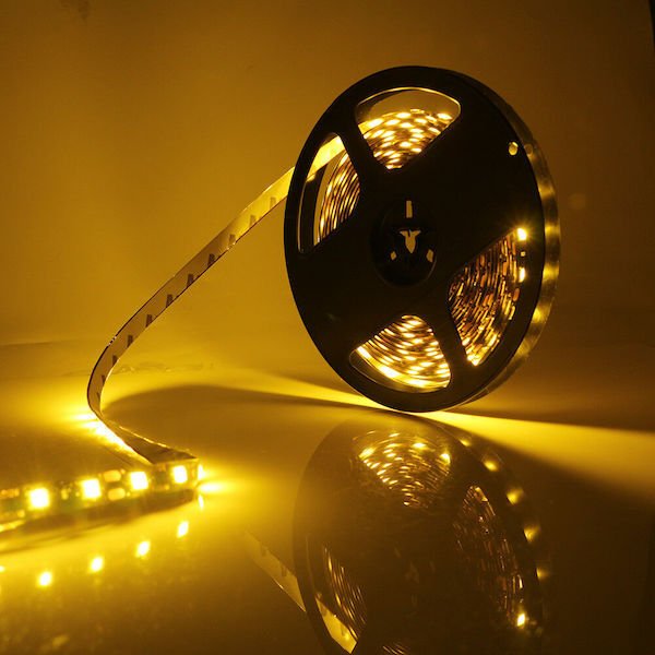 12 VOLT DIŞ MEKAN 3 ÇİP ŞERİT LED AMBER