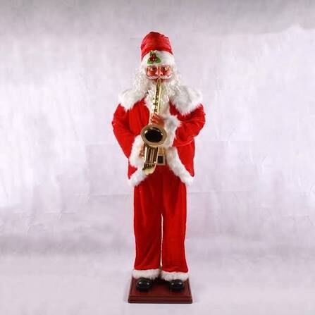 180cm MÜZİKLİ HAREKETLİ NOEL BABA
